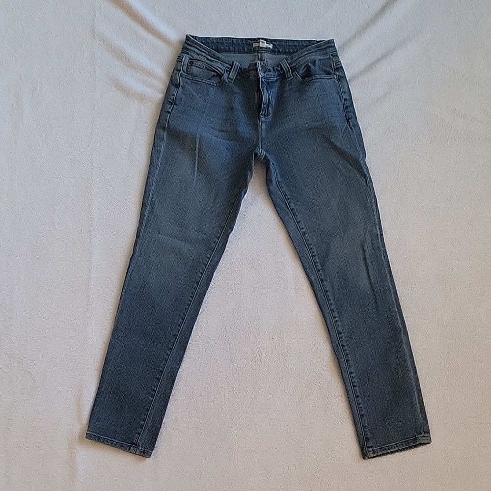 Eileen Fisher Blue Skinny Jeans with Timeless Appeal